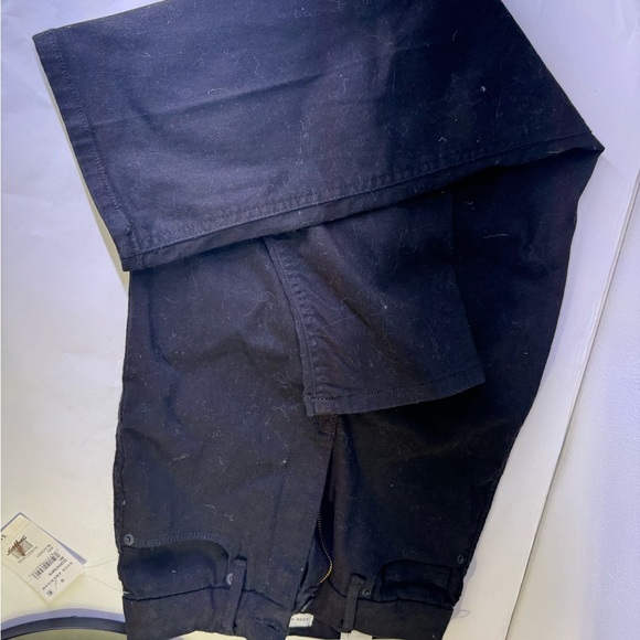 New Black Denim Jean Pants Good American 4 27 28” inseam good curve straight - Picture 5 of 8